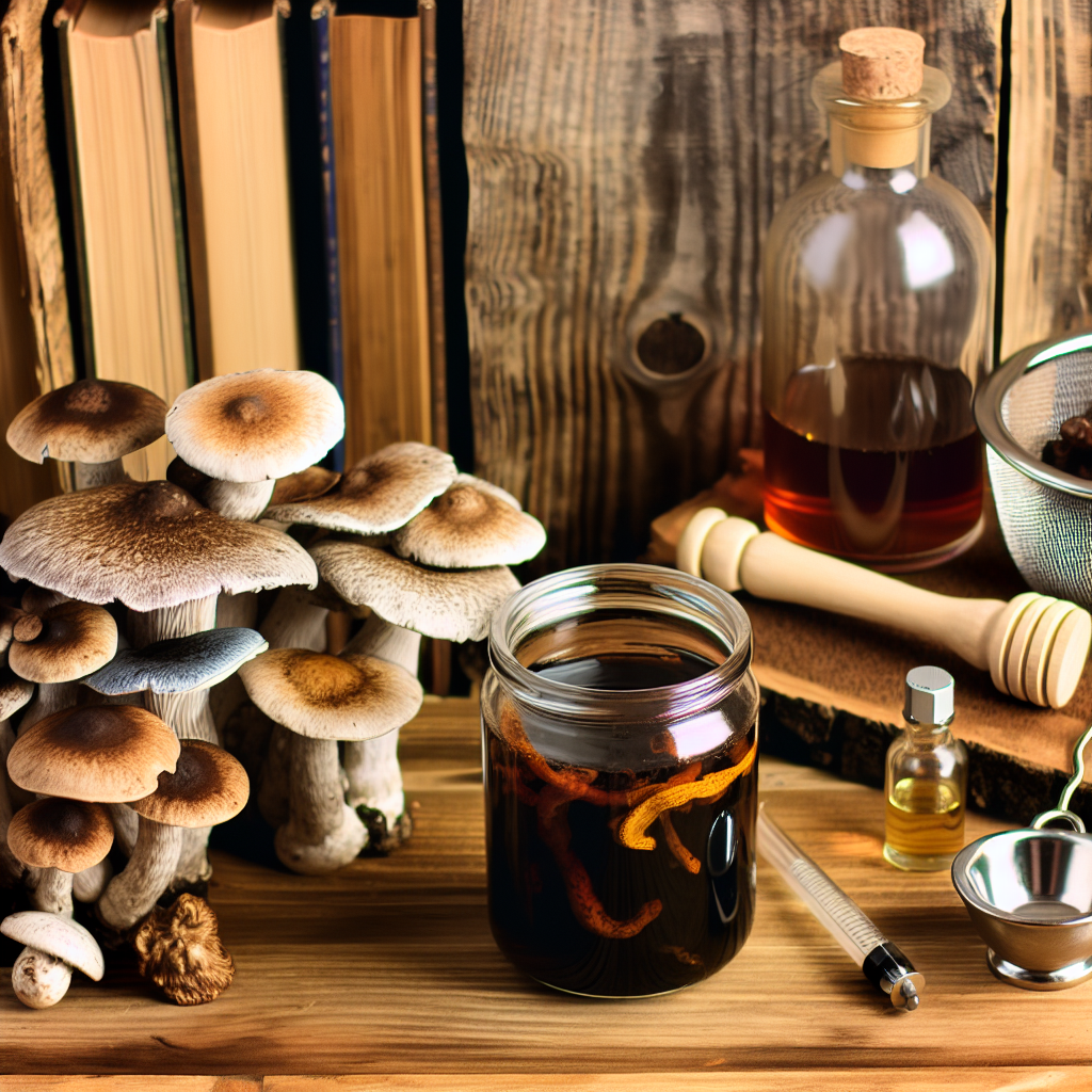 Medicinal Mushroom Tinctures: Step-by-Step Preparation Guide