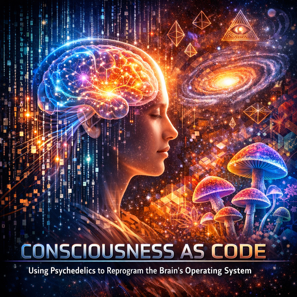 Consciousness as Code Using Psychedelics to Reprogram the Brain’s Operating System