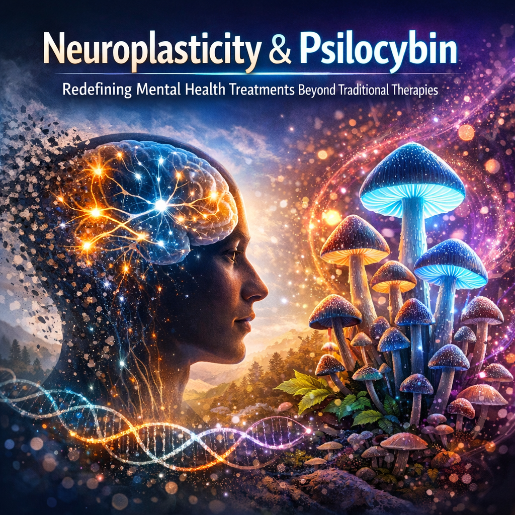 Neuroplasticity and Psilocybin Redefining Mental Health Treatments Beyond Traditional Therapies
