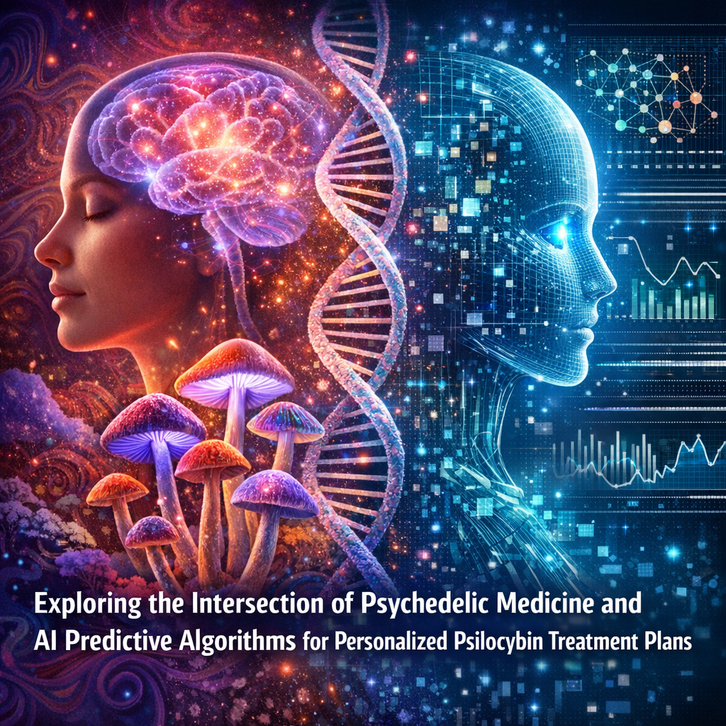 Exploring the Intersection of Psychedelic Medicine and AI Predictive Algorithms for Personalized Psilocybin Treatment Plans