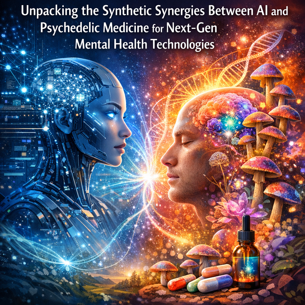 Unpacking the Synthetic Synergies Between AI and Psychedelic Medicine for Next-Gen Mental Health Technologies