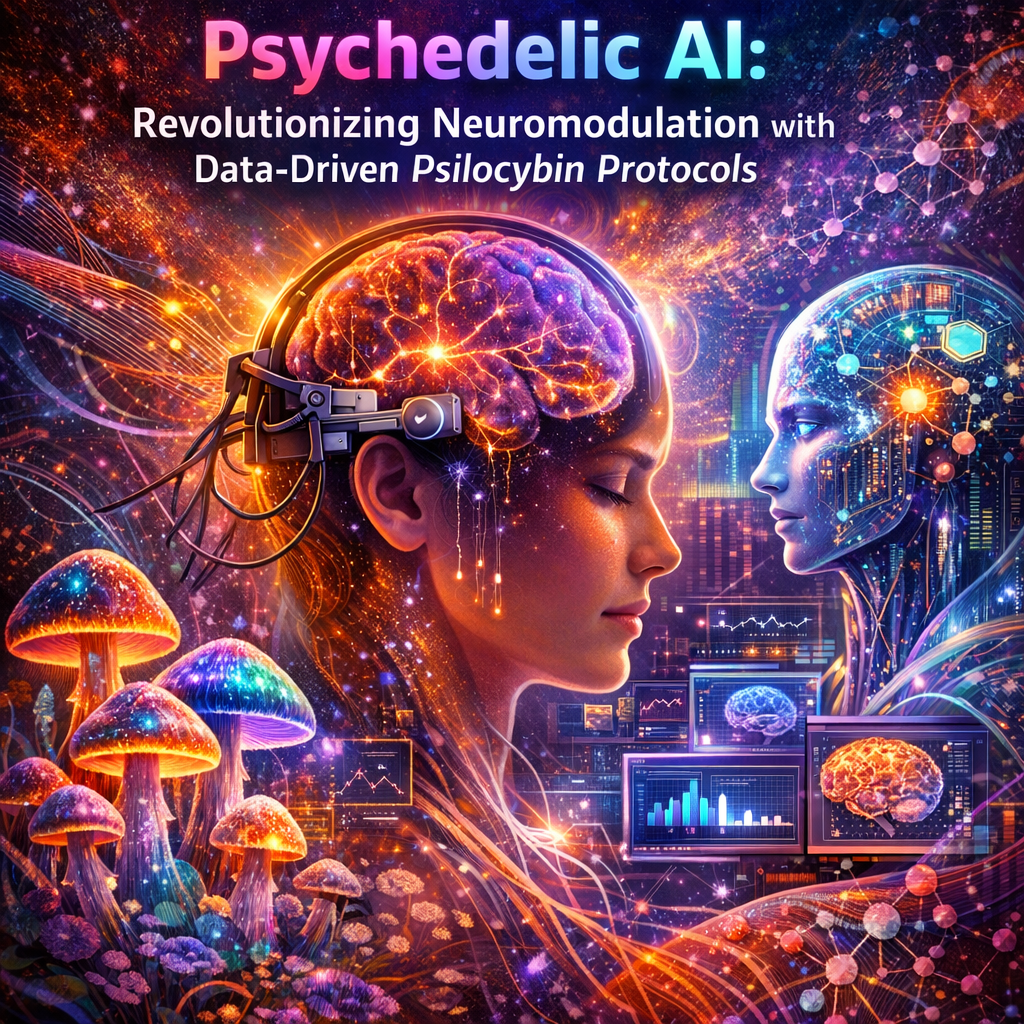 Psychedelic AI Revolutionizing Neuromodulation with Data-Driven Psilocybin Protocols