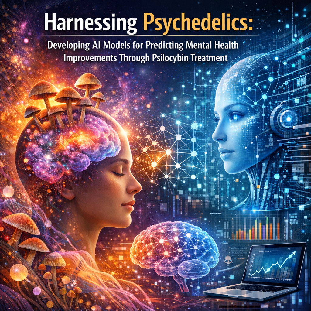 **”Harnessing Psychedelics: Developing AI Models for Predicting Mental Health Improvements Through Psilocybin Treatment”**
