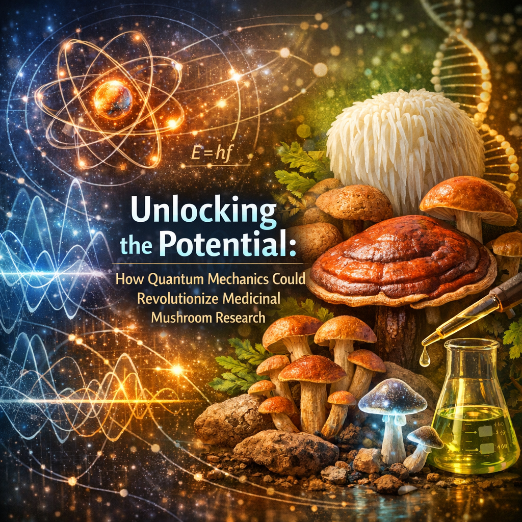 **”Unlocking the Potential: How Quantum Mechanics Could Revolutionize Medicinal Mushroom Research”**