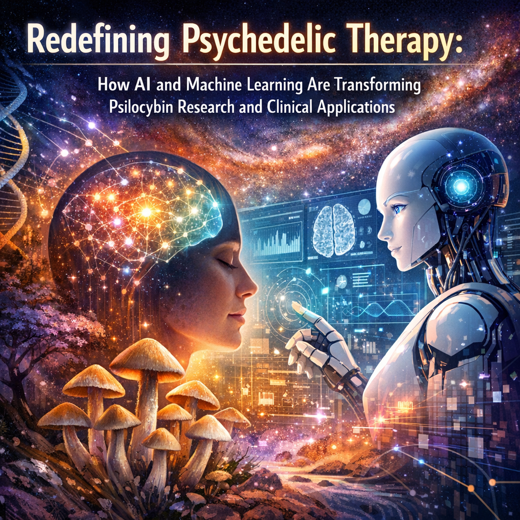 **”Redefining Psychedelic Therapy: How AI and Machine Learning Are Transforming Psilocybin Research and Clinical Applications”**