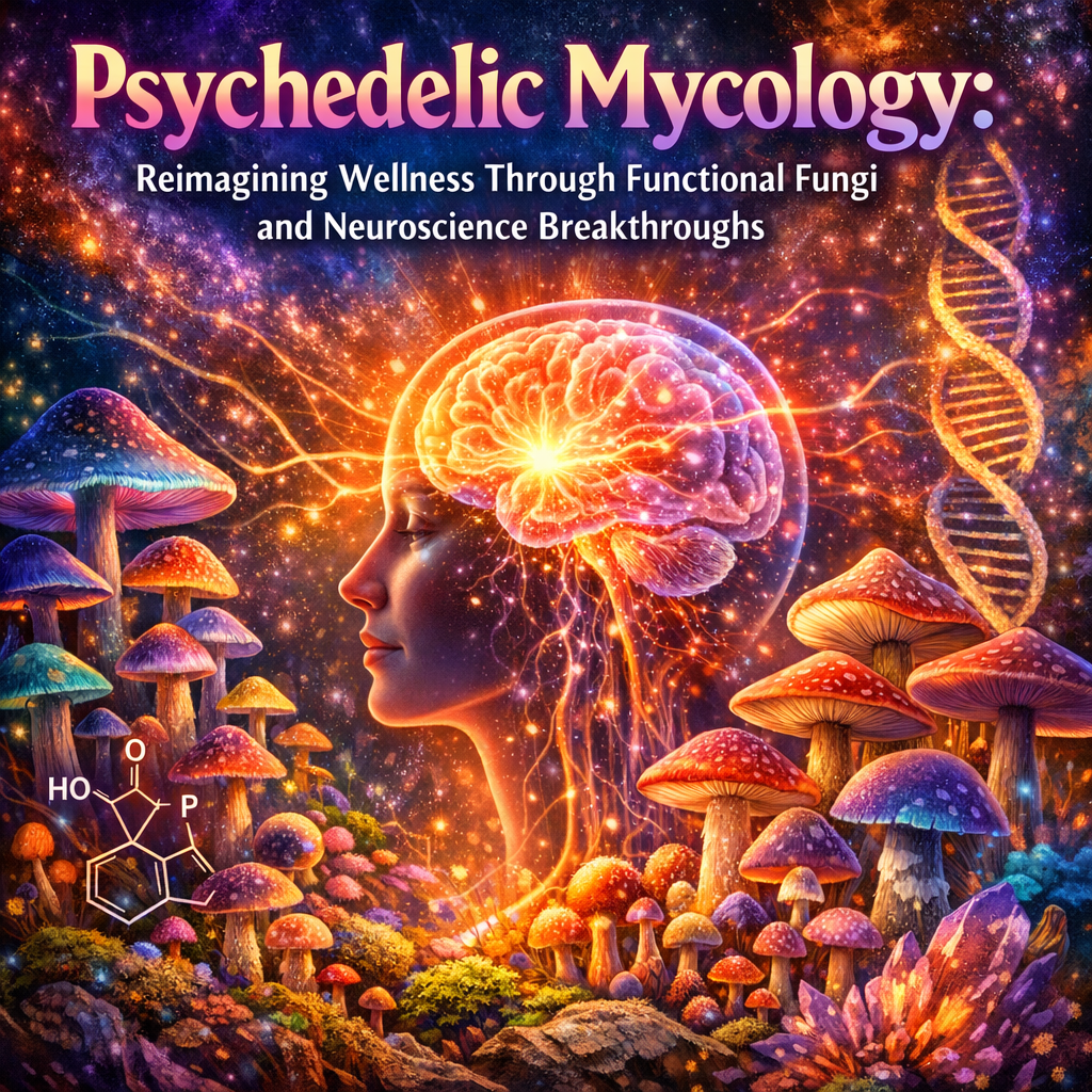 **”Psychedelic Mycology: Reimagining Wellness Through Functional Fungi and Neuroscience Breakthroughs”**