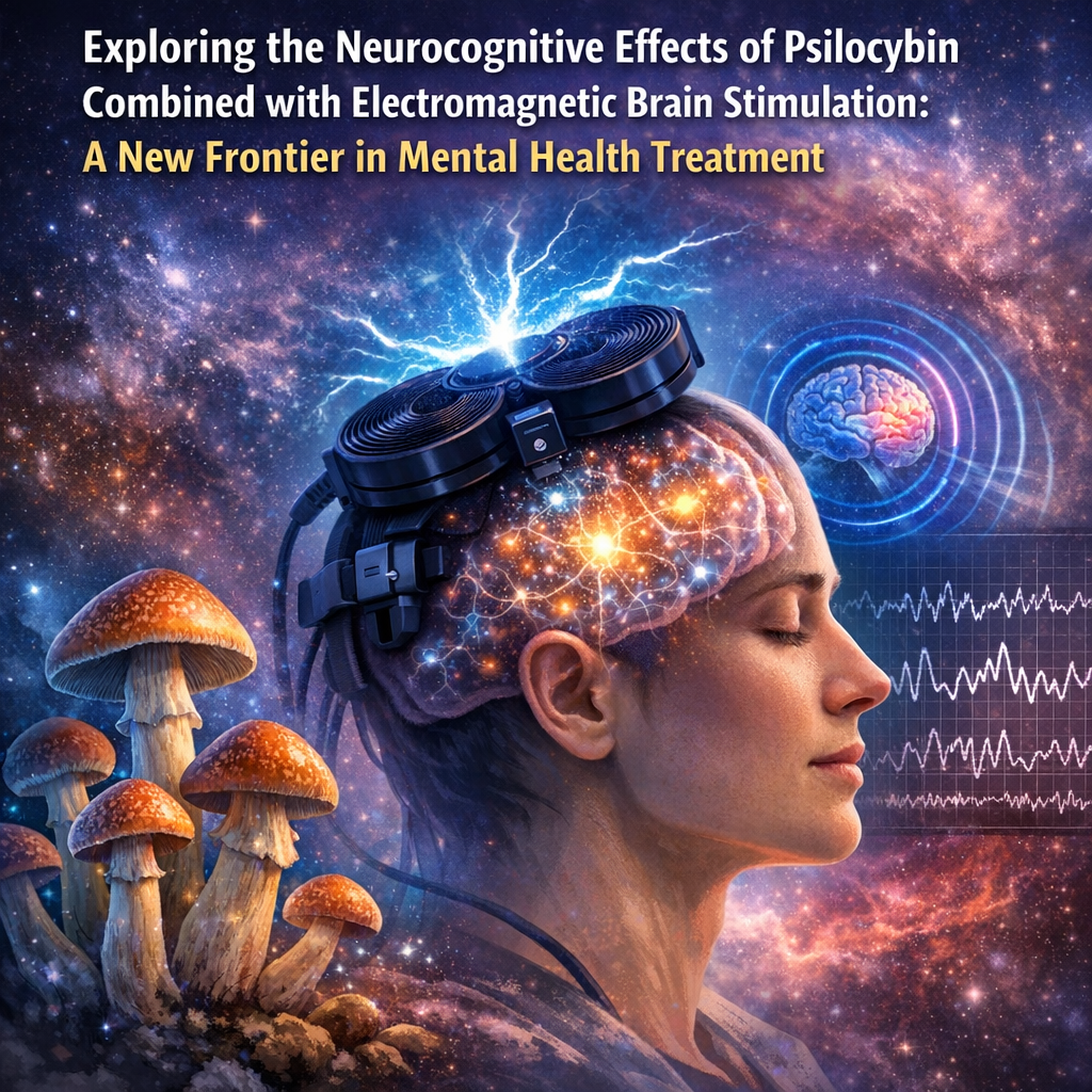 **Exploring the Neurocognitive Effects of Psilocybin Combined with Electromagnetic Brain Stimulation: A New Frontier in Mental Health Treatment**