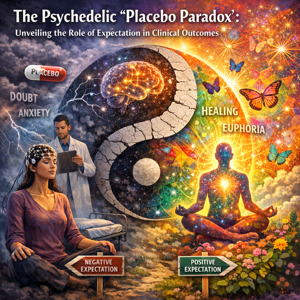 The Psychedelic “Placebo Paradox”: Unveiling the Role of Expectation in Clinical Outcomes