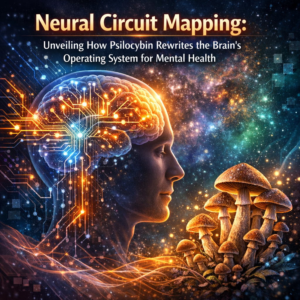 **“Neural Circuit Mapping: Unveiling How Psilocybin Rewrites the Brain’s Operating System for Mental Health”**