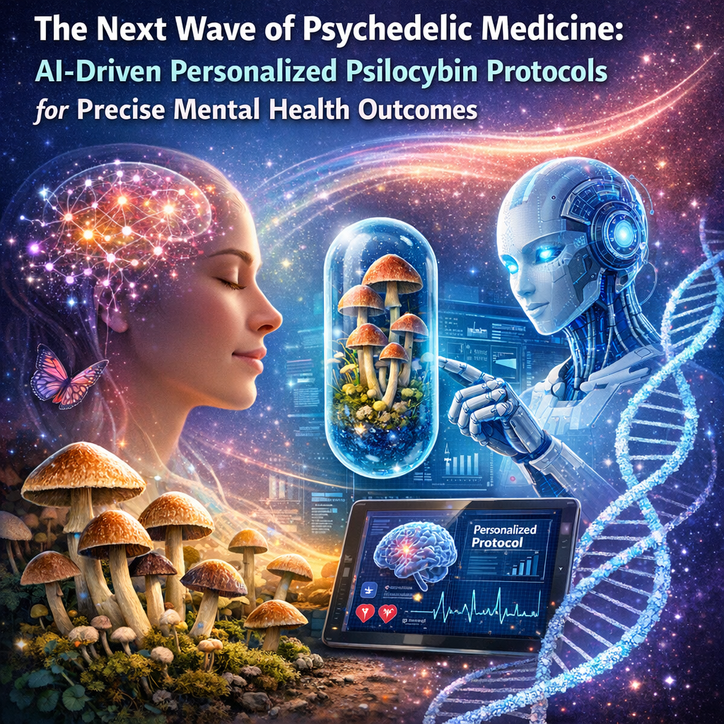 **”The Next Wave of Psychedelic Medicine: AI-Driven Personalized Psilocybin Protocols for Precise Mental Health Outcomes”**