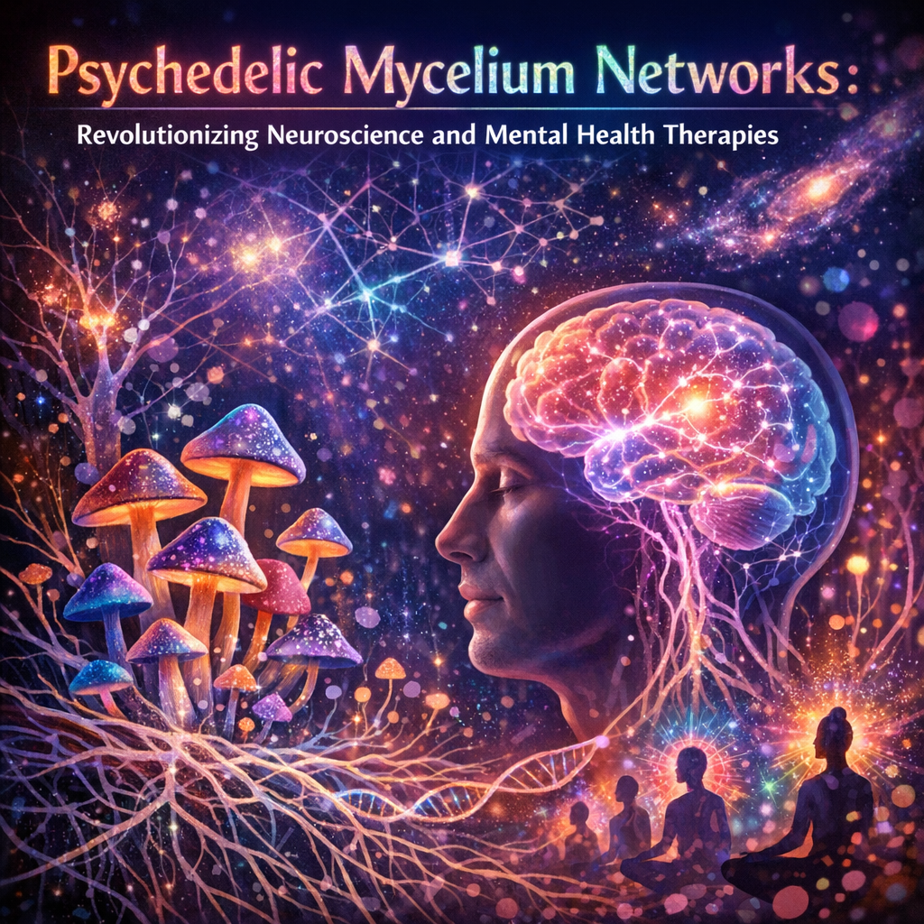 **”Psychedelic Mycelium Networks: Revolutionizing Neuroscience and Mental Health Therapies”**