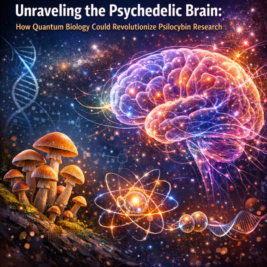 **”Unraveling the Psychedelic Brain: How Quantum Biology Could Revolutionize Psilocybin Research”**