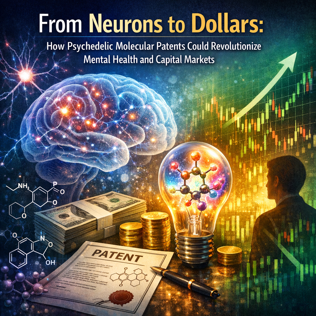 **”From Neurons to Dollars: How Psychedelic Molecular Patents Could Revolutionize Mental Health and Capital Markets”**