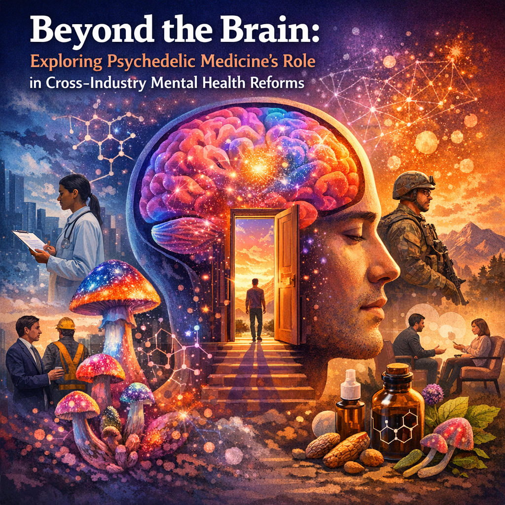 **”Beyond the Brain: Exploring Psychedelic Medicine’s Role in Cross-Industry Mental Health Reforms”**